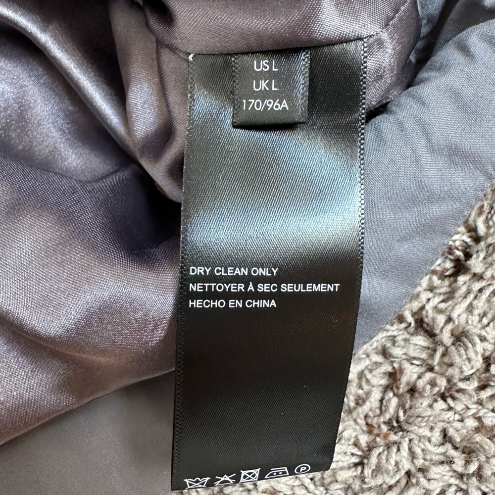 Urban Outfitters Lavender Gray Wool Blend Cropped Jacket Size Large - Picture 11 of 12